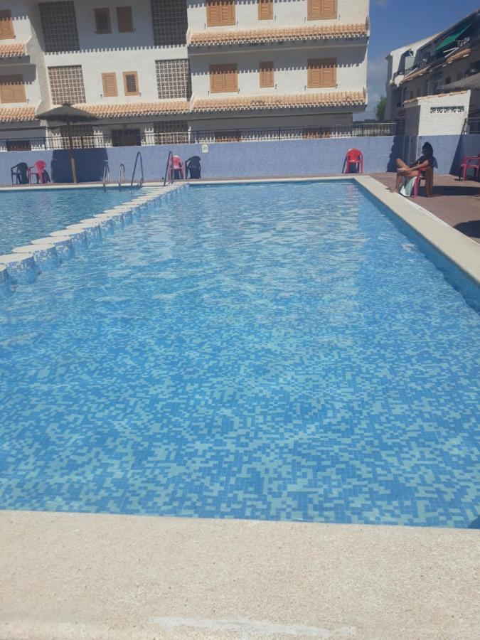 Apartamento Santa Pola, En Playa Del Tamarit Con Piscina. Zewnętrze zdjęcie