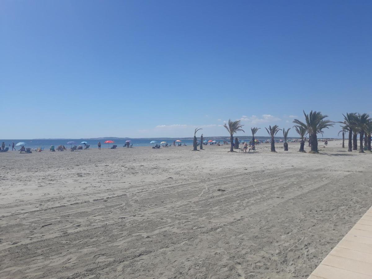 Apartamento Santa Pola, En Playa Del Tamarit Con Piscina. Zewnętrze zdjęcie