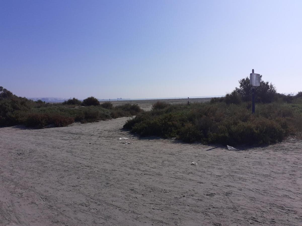 Apartamento Santa Pola, En Playa Del Tamarit Con Piscina. Zewnętrze zdjęcie