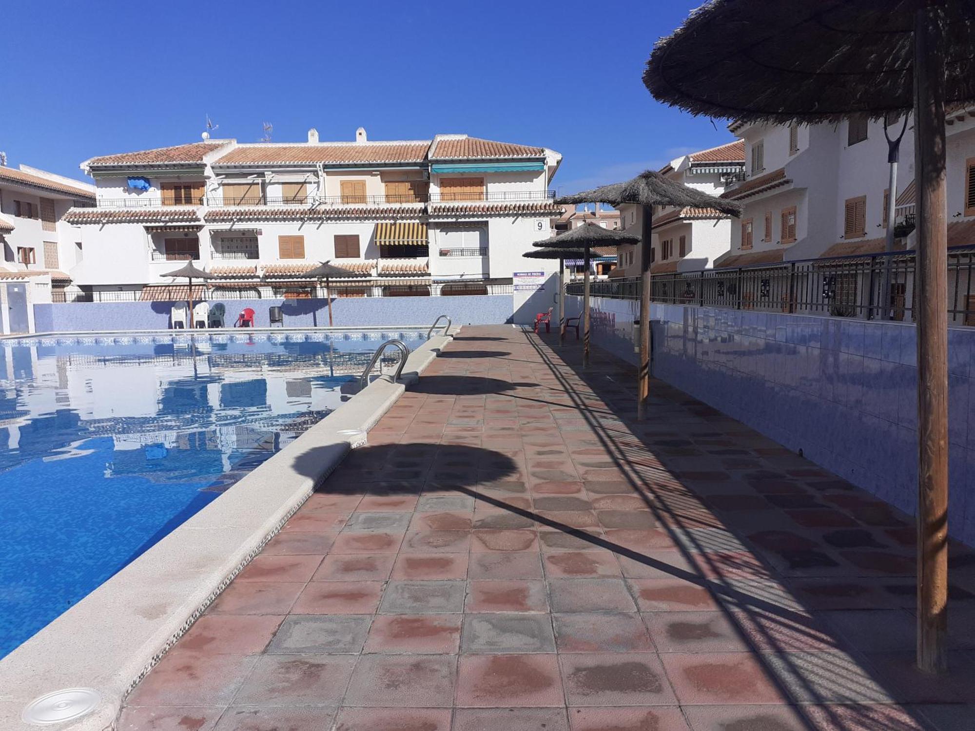 Apartamento Santa Pola, En Playa Del Tamarit Con Piscina. Zewnętrze zdjęcie